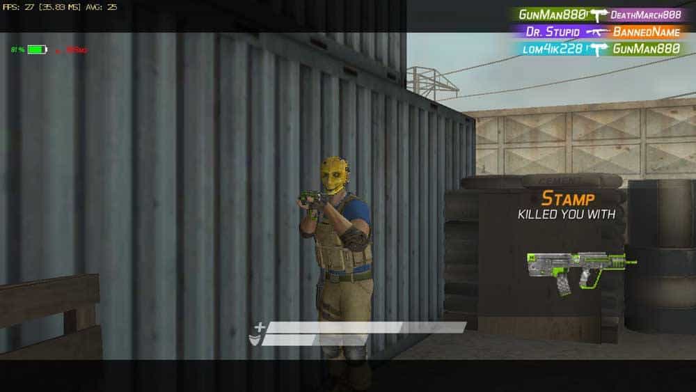Скриншот #1 из игры MaskGun