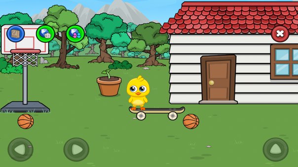 Скриншот #1 из игры My Chicken - Virtual Pet Game