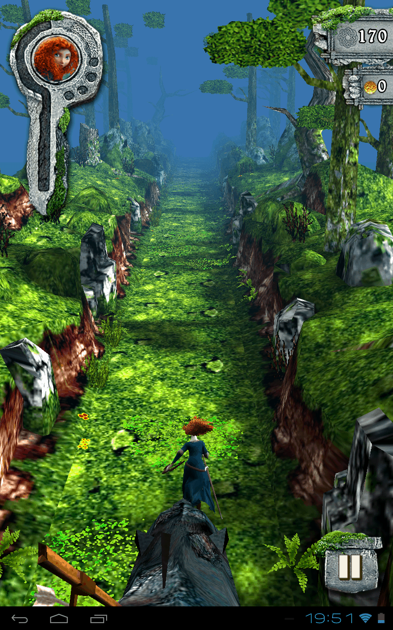 Скриншот #1 из игры Temple Run: Brave