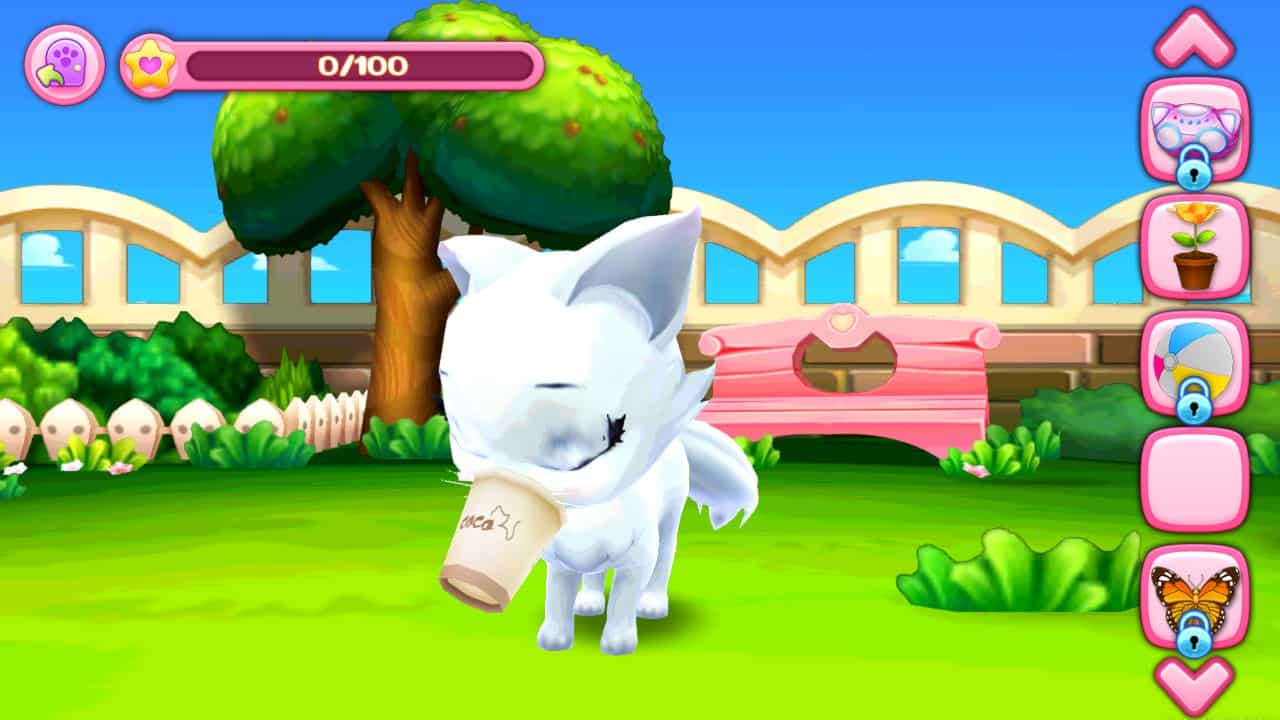 Скриншот #1 из игры Любовь Котенка - Мой Пушистик