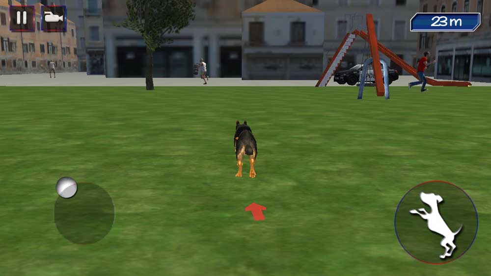 Скриншот #1 из игры Police Dog 3D : Crime Chase