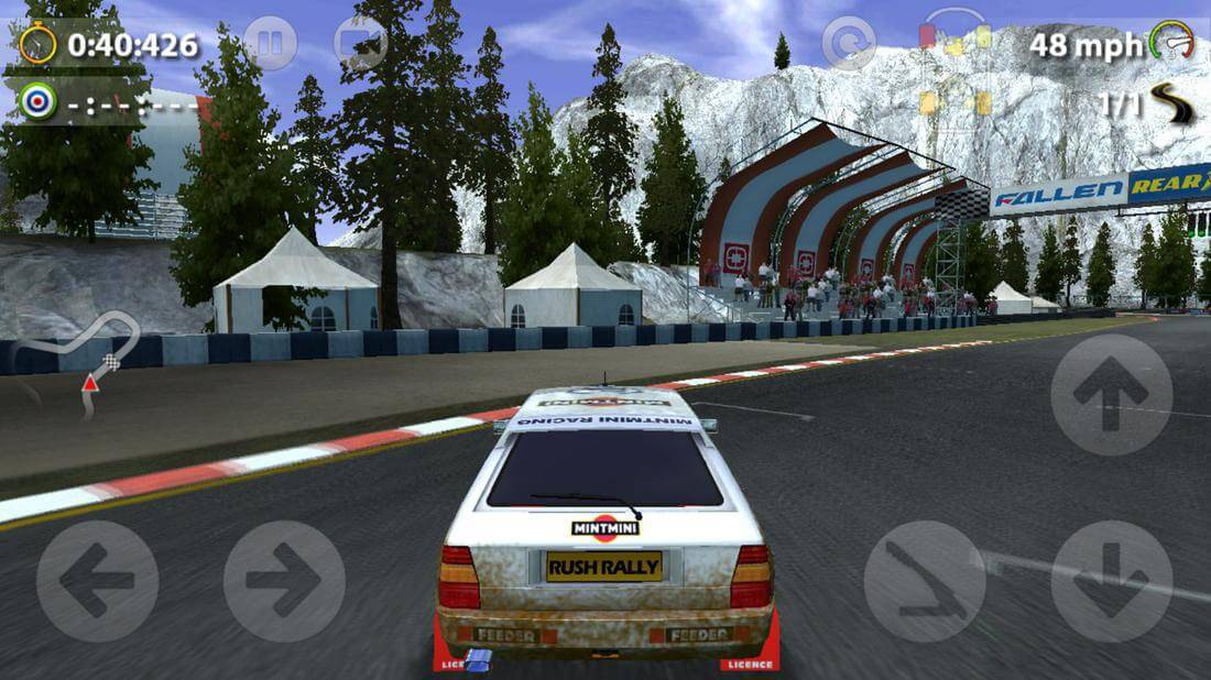 Скриншот #1 из игры Rush Rally 2