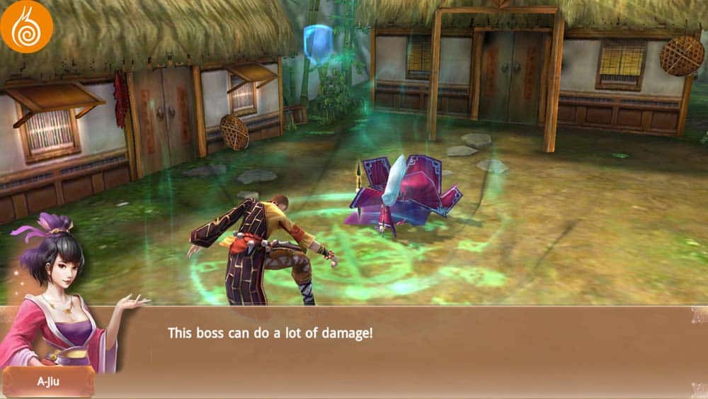 Скриншот #1 из игры Легенды кунг-фу Сага