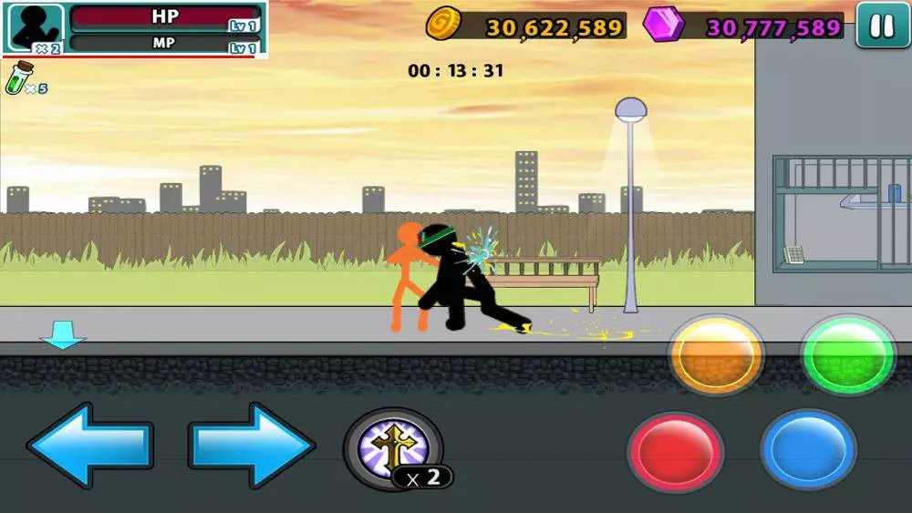 Скриншот #1 из игры Anger of stick 5 : zombie