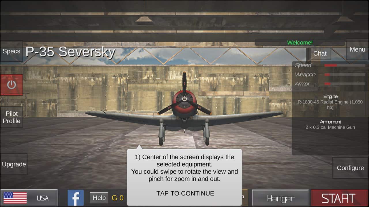 Скриншот #1 из игры WW2: Wings Of Duty
