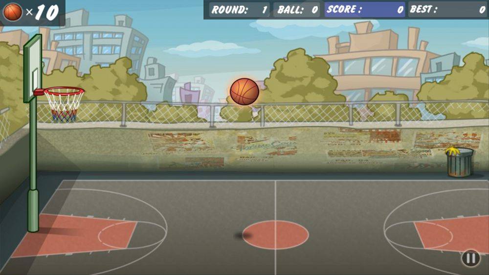 Скриншот #1 из игры Basketball Shoot