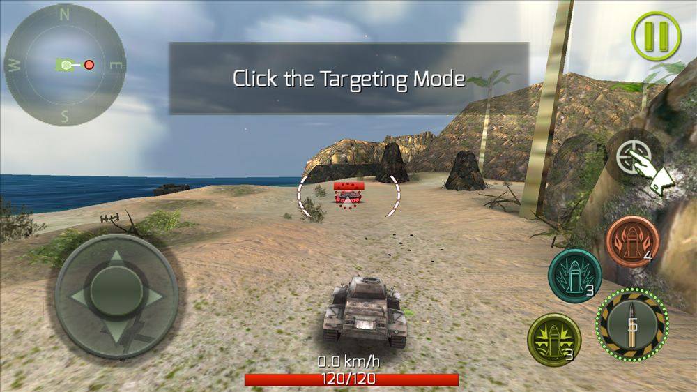 Скриншот #1 из игры Tank Strike 3D