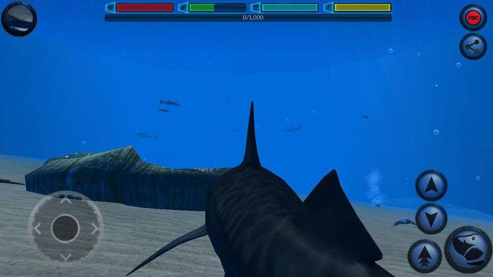 Скриншот #1 из игры Ultimate Shark Simulator