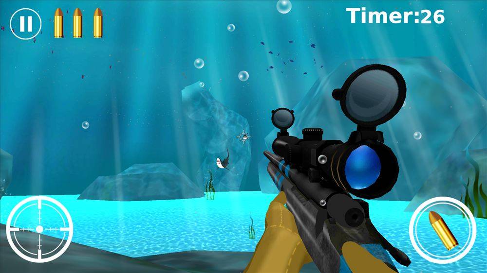 Скриншот #1 из игры Shark Hunting