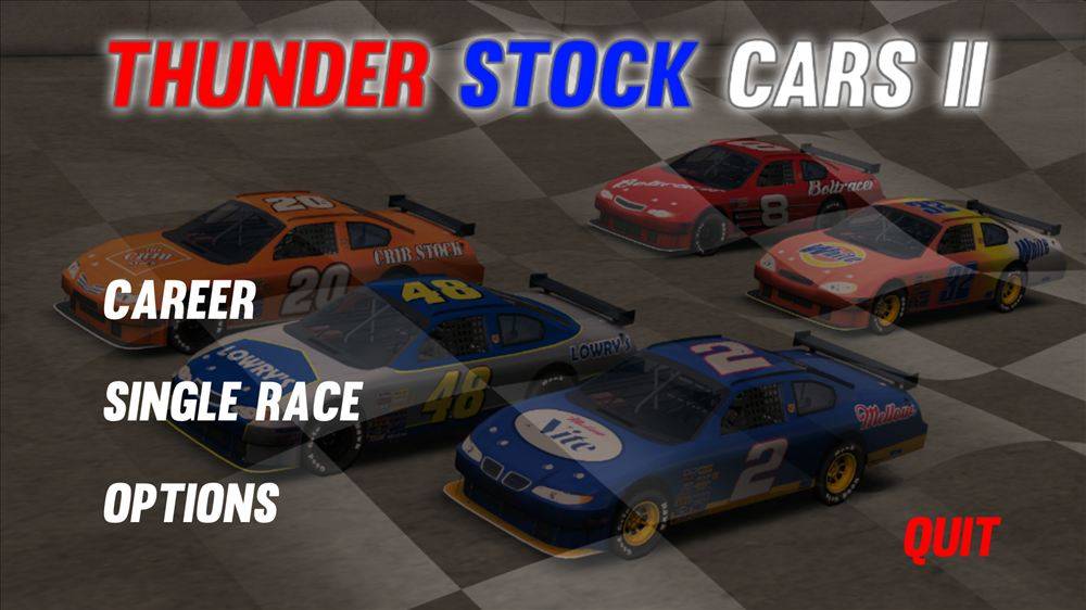 Скриншот #1 из игры Thunder Stock Cars 2