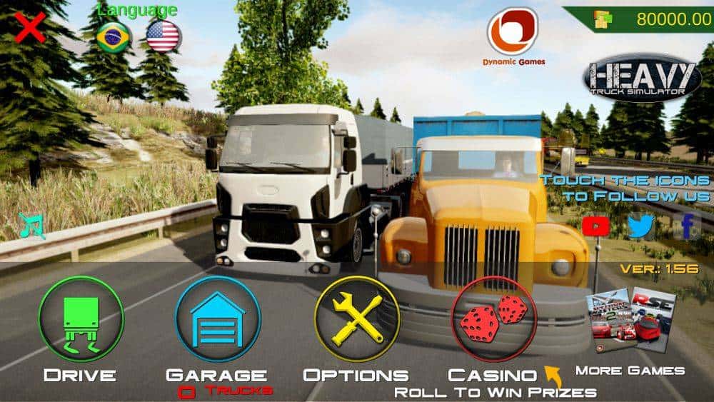 Скриншот #1 из игры Heavy Truck Simulator
