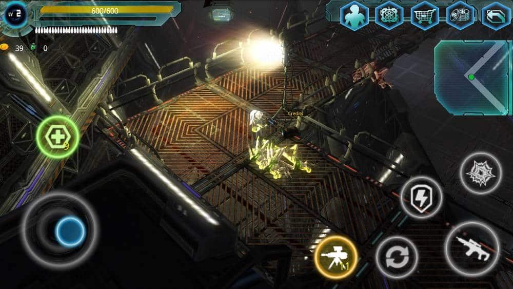 Скриншот #1 из игры Alien Zone Raid