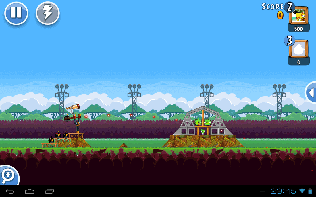 Скриншот #1 из игры Angry Birds Friends
