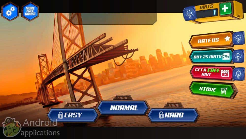 Скриншот #1 из игры Bridge Construction Simulator