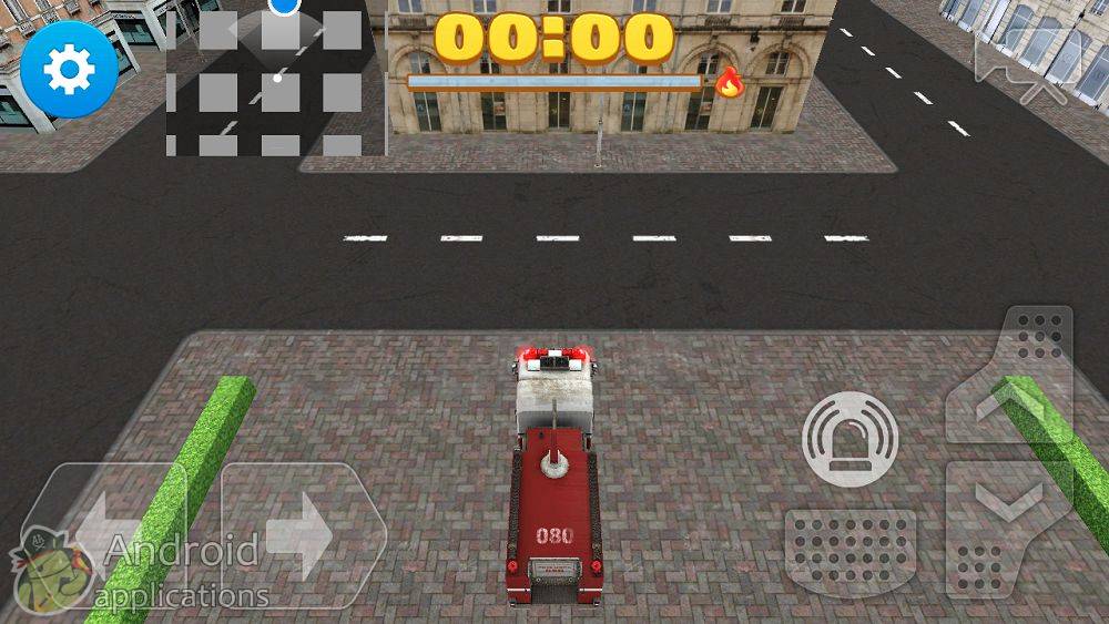 Скриншот #1 из игры Пожарная Машина