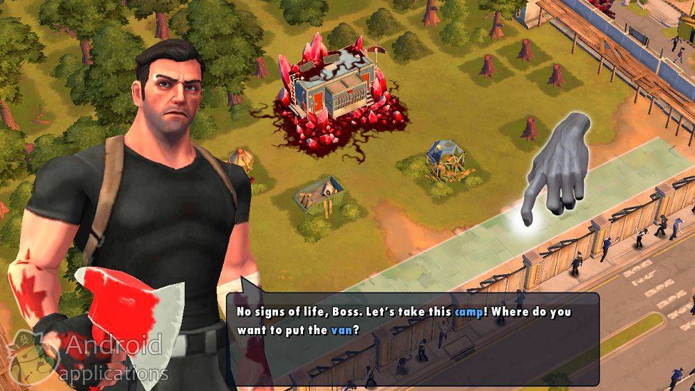 Скриншот #1 из игры Зомби в городе: выживание