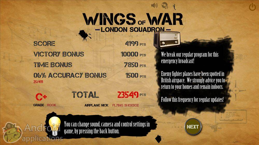 Скриншот #1 из игры Wings of War - London Squadron