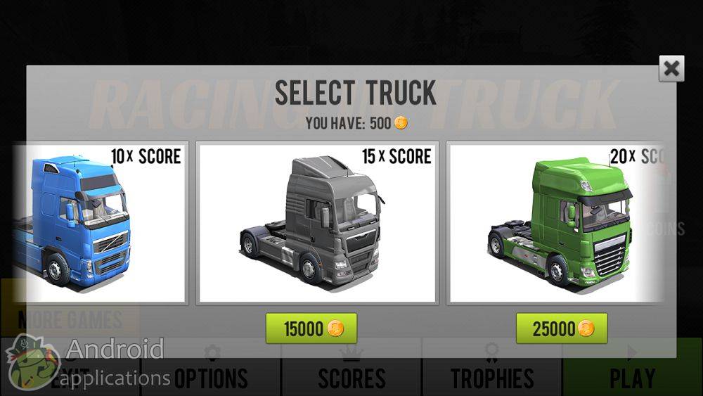 Скриншот #1 из игры Truck Racer