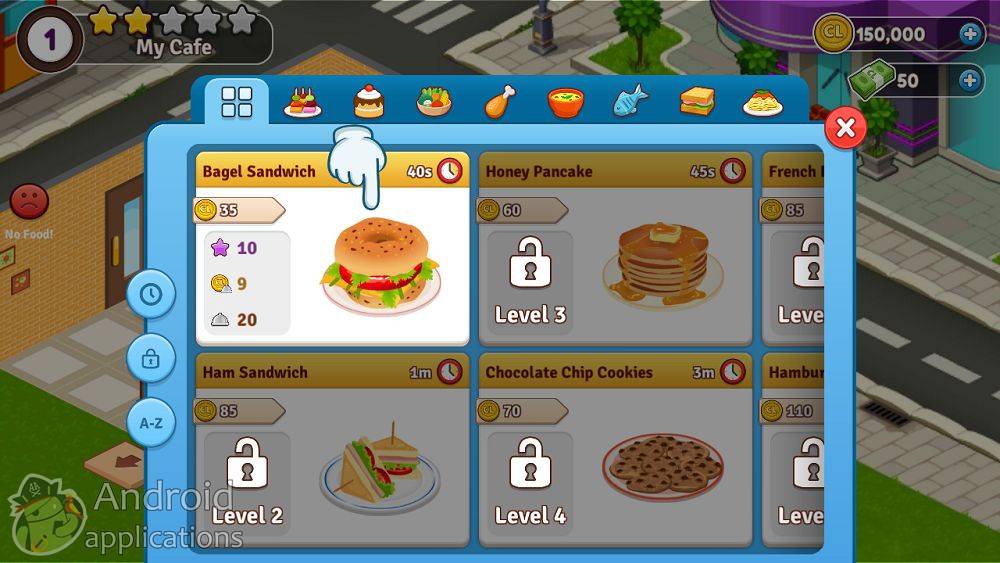Скриншот #1 из игры Cafeland - World Kitchen