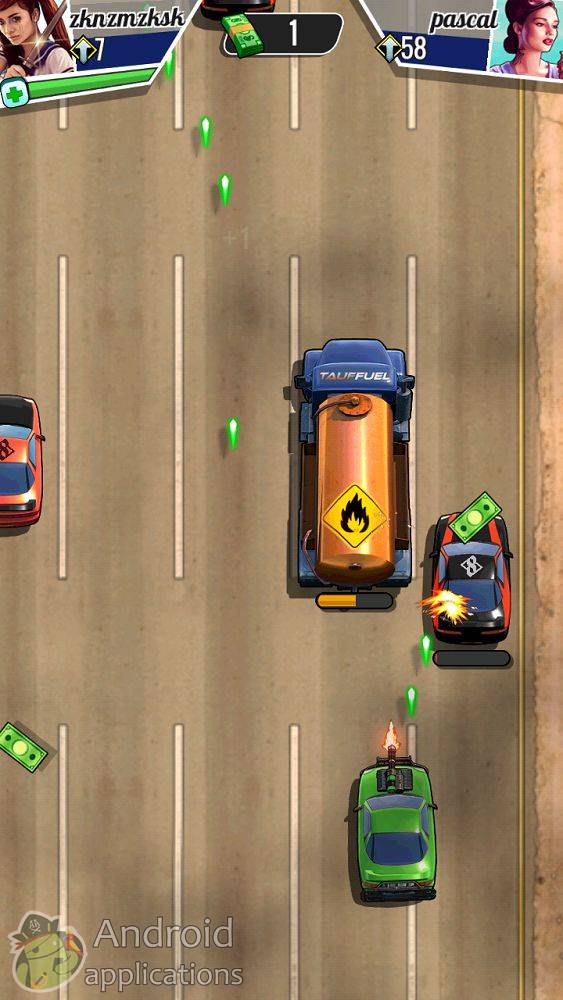 Скриншот #1 из игры Fastlane: Road to Revenge