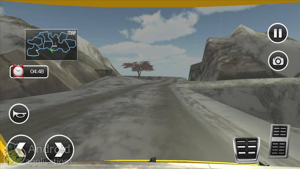 Скриншот #1 из игры Uphill Extreme Truck Driver