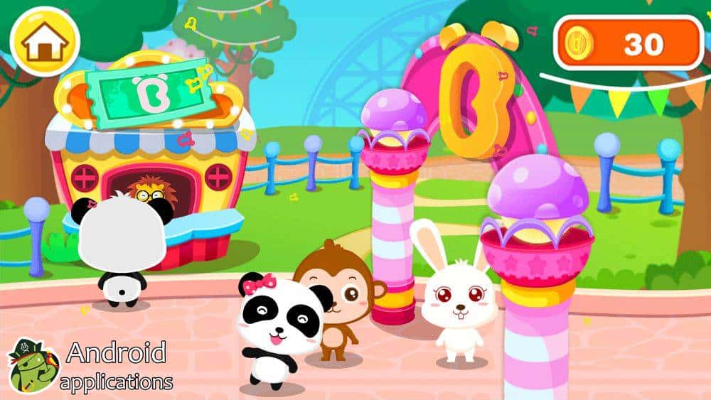 Скриншот #1 из игры Baby Panda's Carnival