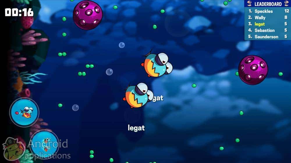 Скриншот #1 из игры EatMe.io: Underwater Fish Wars