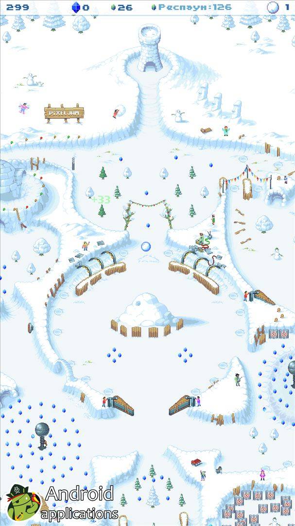 Скриншот #1 из игры Snowball