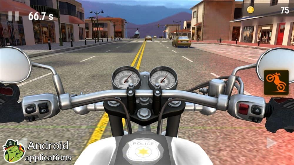Скриншот #1 из игры Moto Rider GO: Highway Traffic