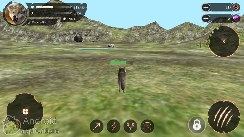 Скриншот #1 из игры The Wolf