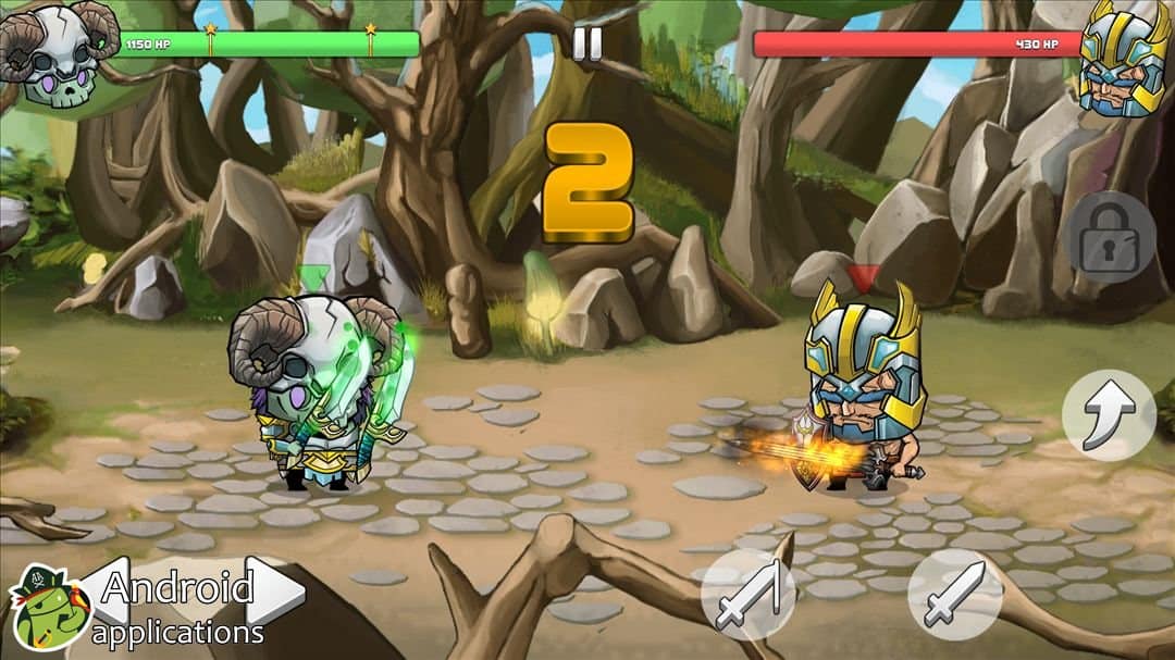 Скриншот #1 из игры Tiny Gladiators