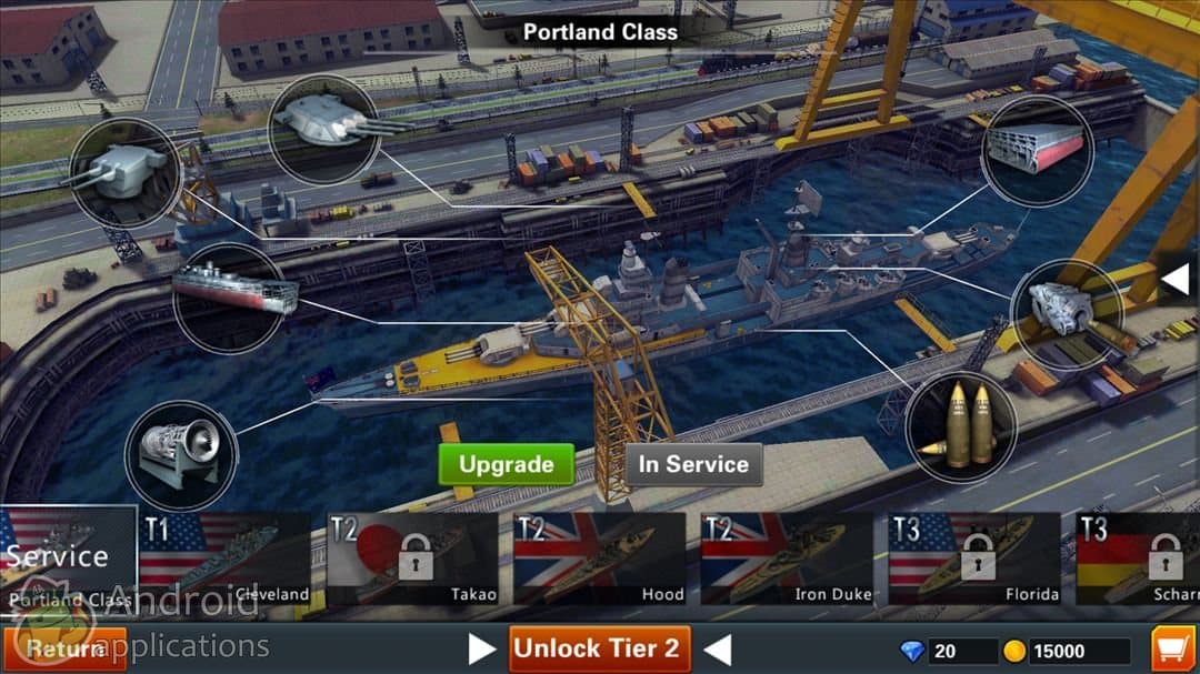 Скриншот #1 из игры Warship World