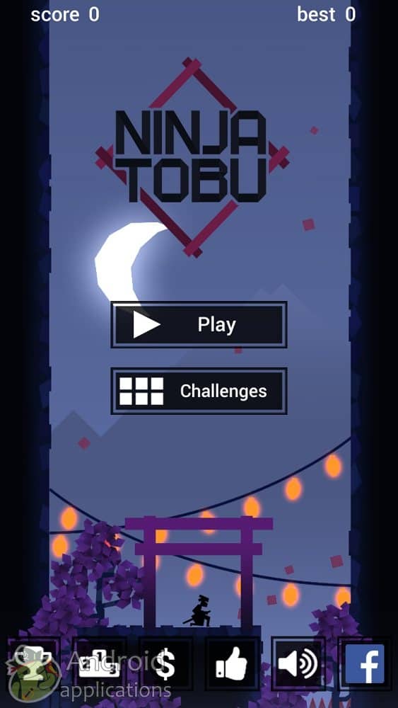 Скриншот #1 из игры Ninja Tobu