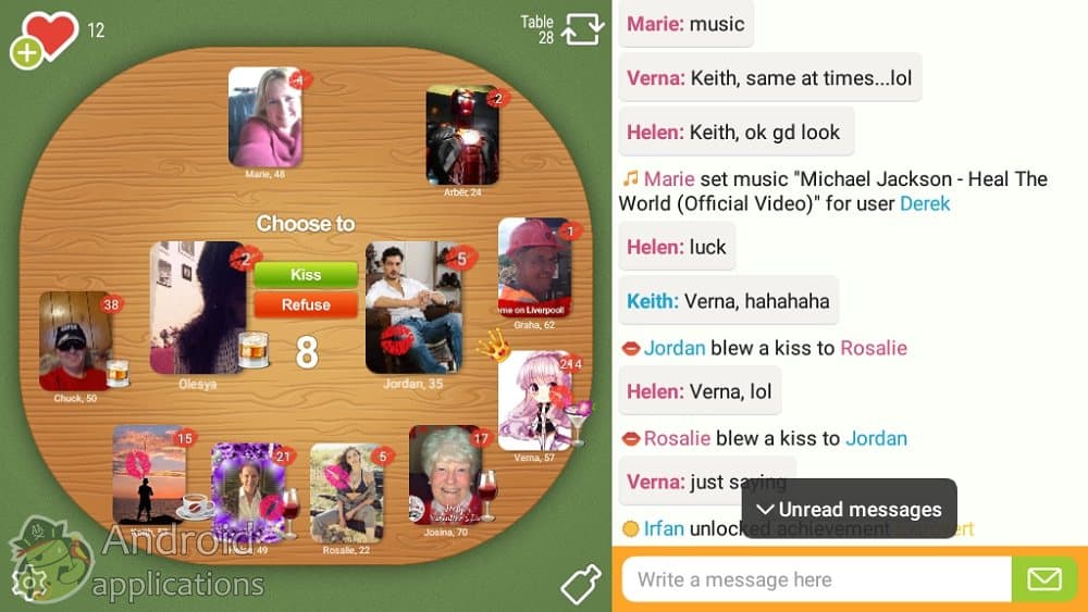 Скриншот #1 из игры Целуй и Знакомься: чат и флирт