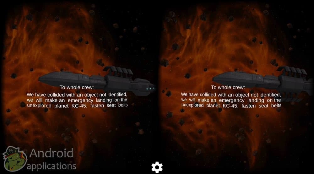 Скриншот #1 из игры SpaceTerror VR
