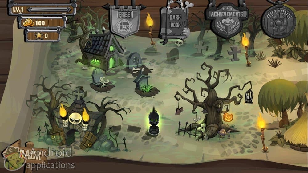 Скриншот #1 из игры Skull Towers - Castle Defense