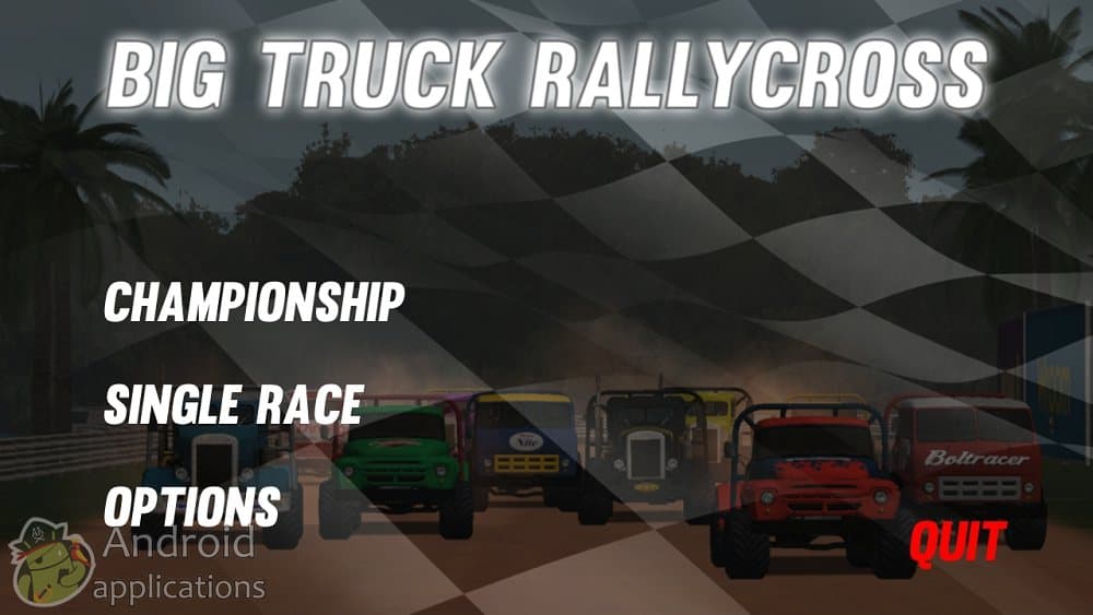 Скриншот #1 из игры Big Truck Rallycross