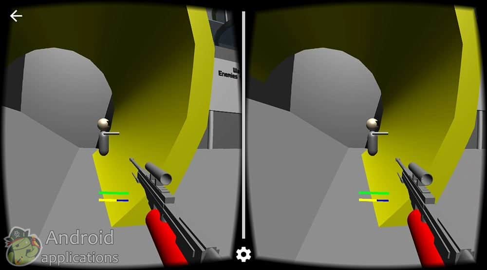 Скриншот #1 из игры BattleGun VR Gold - FPS MULTI