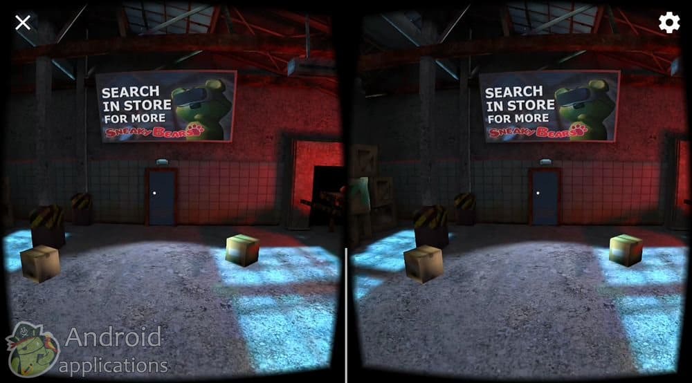 Скриншот #1 из игры Sneaky Bears RollerCoaster VR