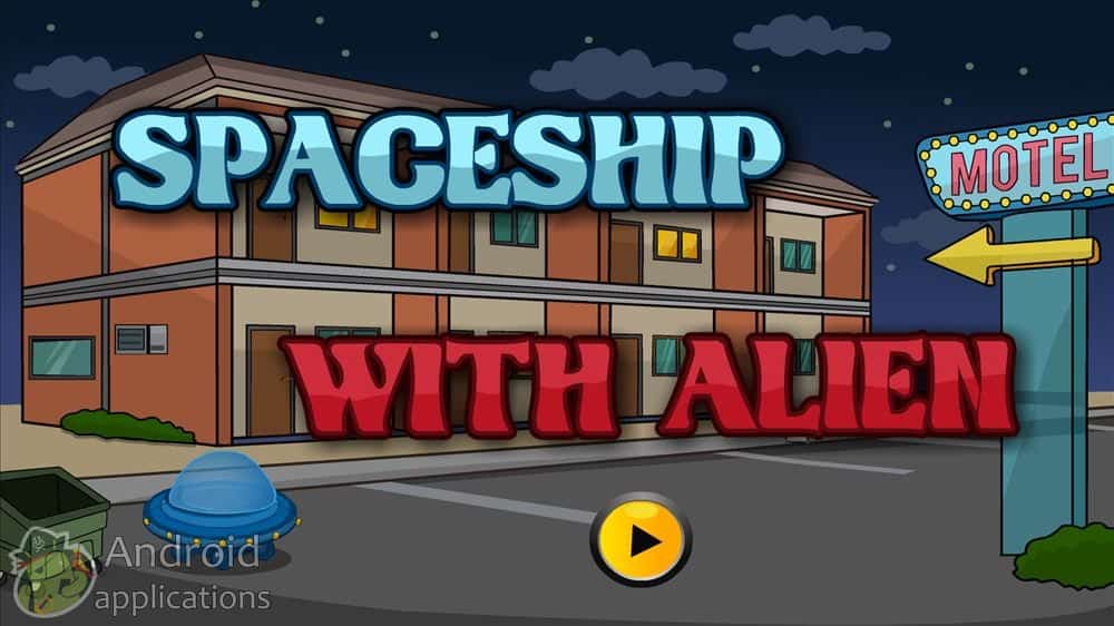 Скриншот #1 из игры Spaceship With Alien