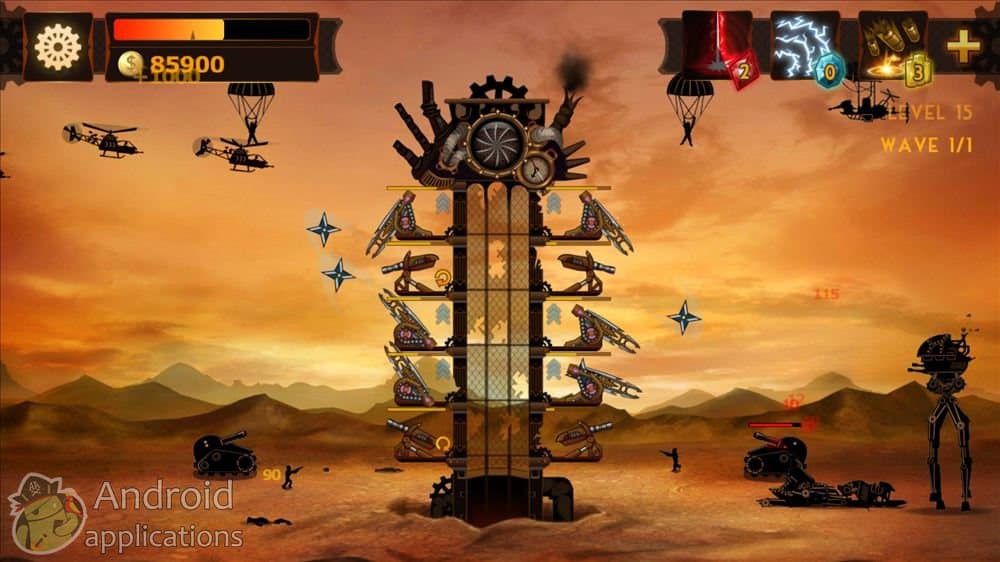 Скриншот #1 из игры Steampunk Tower