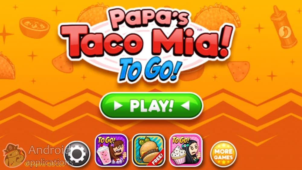 Скриншот #1 из игры Papa's Taco Mia To Go!