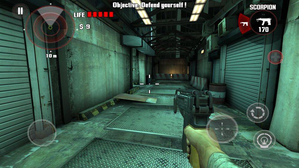 Скриншот #1 из игры DEAD TRIGGER - Хоррор-шутер с зомби