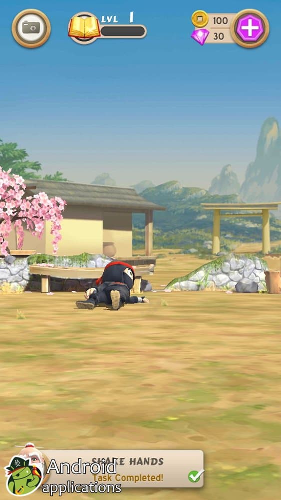 Скриншот #1 из игры Clumsy Ninja
