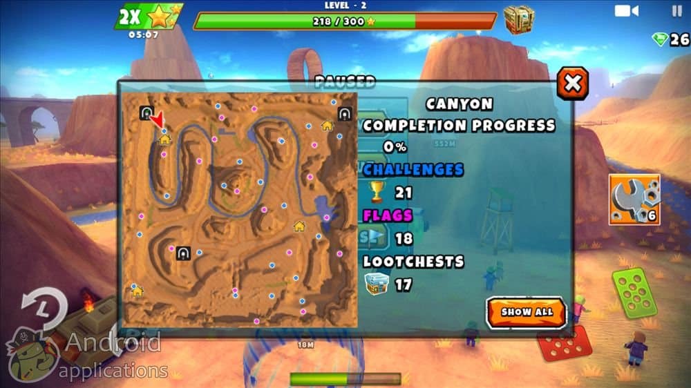 Скриншот #1 из игры Zombie Offroad Safari