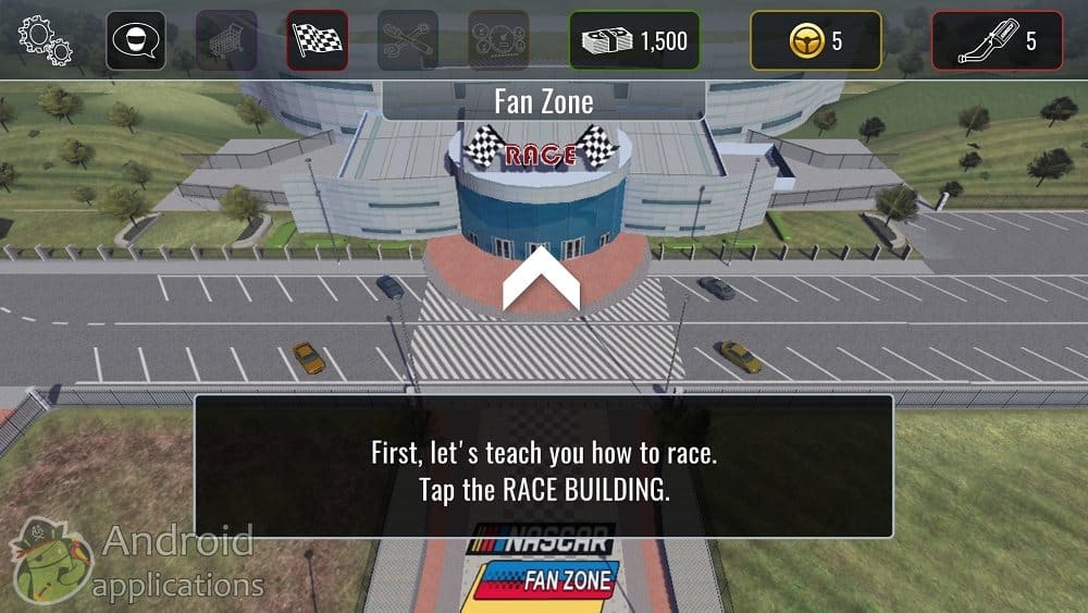 Скриншот #1 из игры NASCAR Heat Mobile