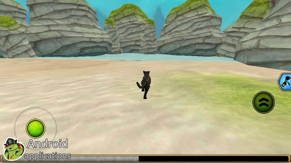 Скриншот #1 из игры Panther Family Sim
