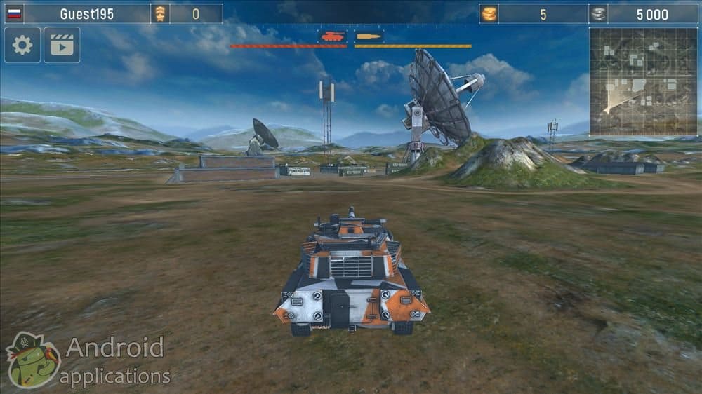 Скриншот #1 из игры Metal Force: War Modern Tanks