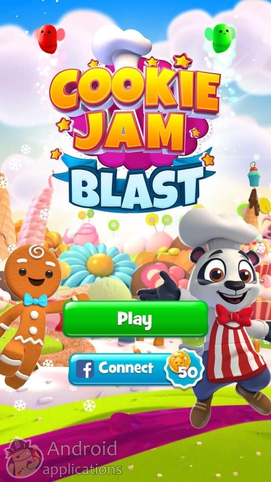 Скриншот #1 из игры Cookie Jam Blast