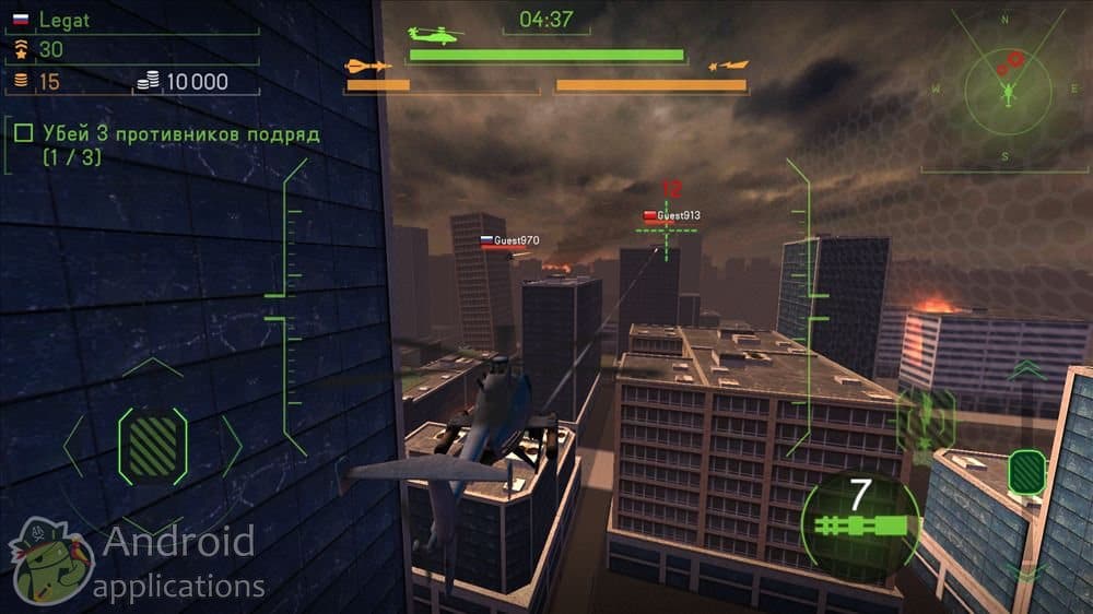 Скриншот #1 из игры Battle of Helicopters